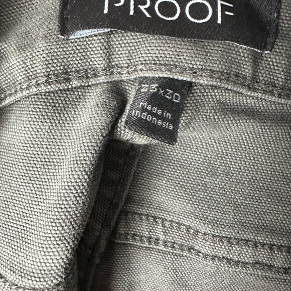 Proof Rover Pant Slim Straight 33x30 Grey - Picture 2 of 5